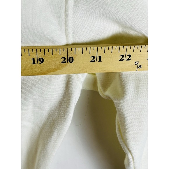 Women's Hard Rock Cafe Tampa Pullover Hoodie Size Large Off White Ivory - Picture 6 of 10